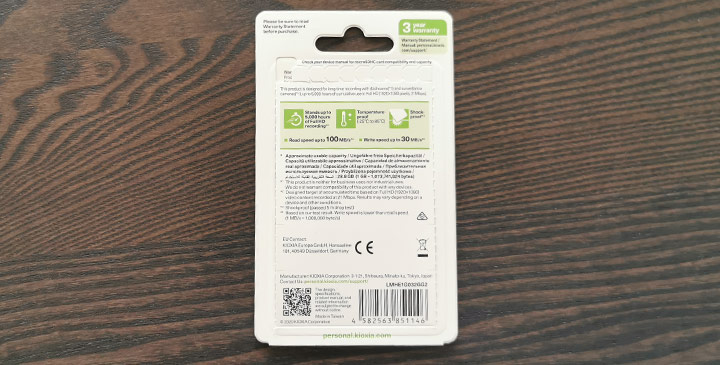 Imagen - Kioxia Exceria High Endurance 32 GB, análisis y precio