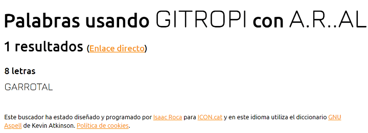 Imagen - WORdER, busca palabras para Apalabrados