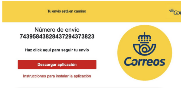 Imagen - Estafa SMS Correos: vuelve el malware tras FedEx