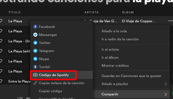 Imagen - Códigos de Spotify, los códigos QR para abrir canciones con tu cámara
