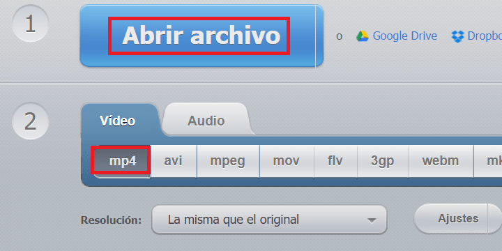 Imagen - Cómo convertir vídeo a mp4