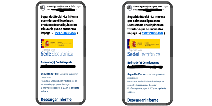 Imagen - Un correo suplanta al SEPE y a la Seguridad Social
