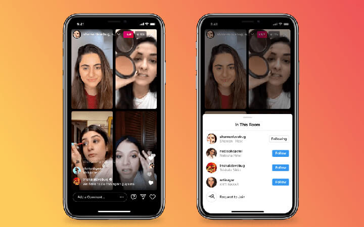 Imagen - Instagram Live Rooms: directos de hasta 4 personas