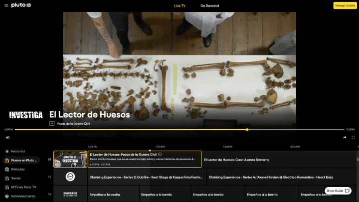 Imagen - Investiga y Clubbing TV: los nuevos canales de Pluto TV