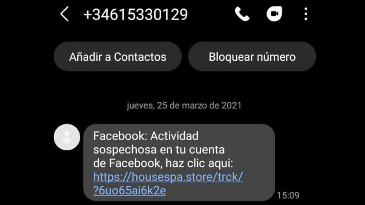 Imagen - &quot;Actividad Sospechosa en tu cuenta&quot;: cuidado con este SMS