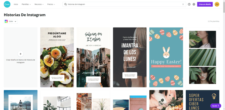 Imagen - 22 webs y apps para diseñar Instagram Stories