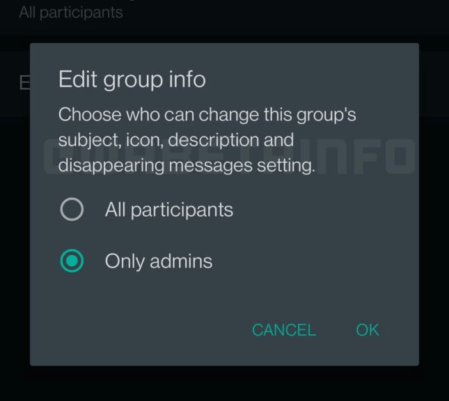 Imagen - WhatsApp permitir&aacute; auto-eliminar los mensajes en grupos