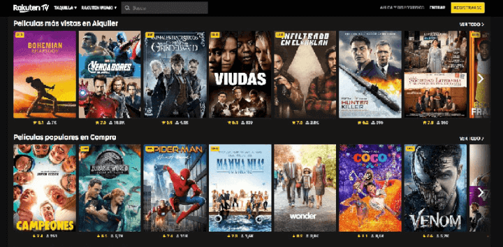 Imagen - Rakuten TV: qué es, cómo funciona y canales gratuitos