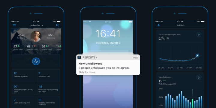 Imagen - Reports+, la app para analizar tus seguidores en Instagram