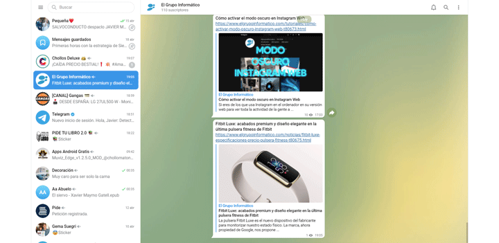 Imagen - Telegram WebK y Telegram WebZ, los nuevos Telegram Web
