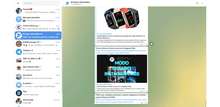 Imagen - Telegram WebK y Telegram WebZ, los nuevos Telegram Web
