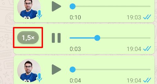 Imagen - 1x, 1.5x y 2x: WhatsApp ya permite acelerar un audio