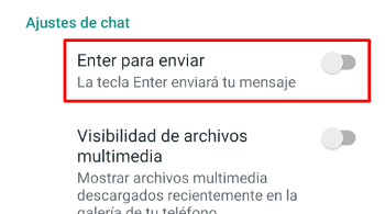 Imagen - Cómo escribir mensajes de más de una línea en WhatsApp