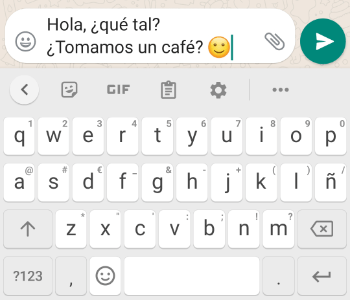 Imagen - Cómo escribir mensajes de más de una línea en WhatsApp