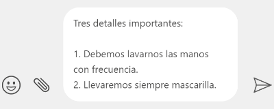 Imagen - Cómo escribir mensajes de más de una línea en WhatsApp