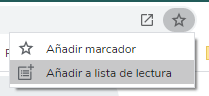 Imagen - Lista de lectura en Chrome: qu&eacute; es y c&oacute;mo funciona