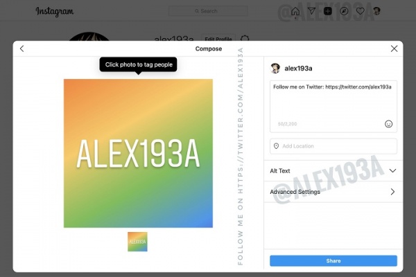 Imagen - Instagram podría dejar hacer publicaciones desde la web