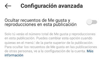 Imagen - Cómo ocultar el número de likes en Instagram