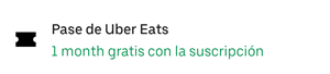 Imagen - Eats Pass, la tarifa plana de Uber Eats: c&oacute;mo funciona