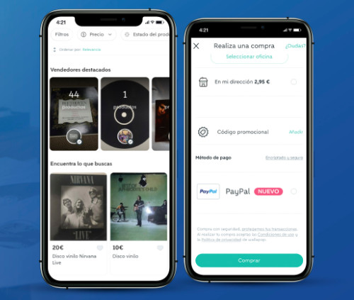 Imagen - Wallapop ya permite pagar con PayPal