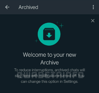 Imagen - C&oacute;mo archivar conversaciones de WhatsApp para siempre