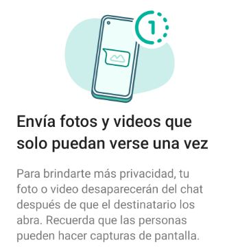 Imagen - WhatsApp: cómo enviar fotos que se pueden ver una sola vez