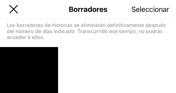 Imagen - Instagram Stories ya permite guardar borradores