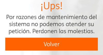 Imagen - ING no funciona: la web y la app caídas