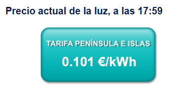 Imagen - Cómo saber el precio de la luz hoy con estas apps y webs