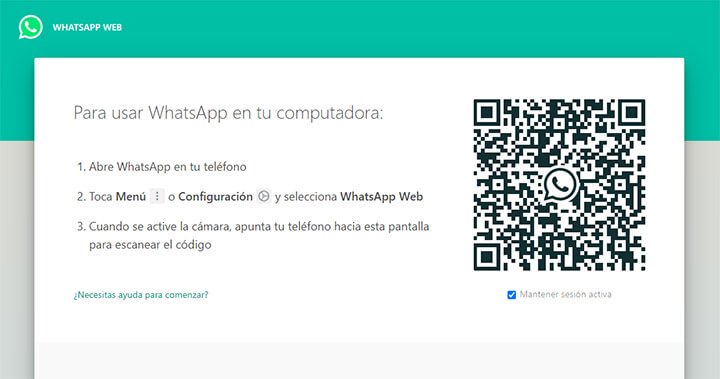 Imagen - ¿Se puede usar WhatsApp Web sin escanear el código QR?