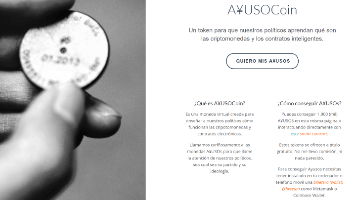 Imagen - Ayusocoins, la criptomoneda de Ayuso ya es una realidad