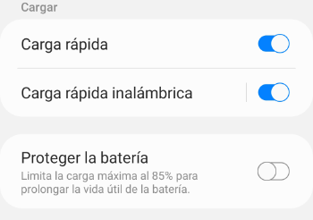 Imagen - Proteger batería en Samsung: cómo funciona