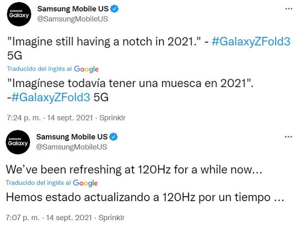 Imagen - Samsung y Xiaomi se burlan del nuevo iPhone 13