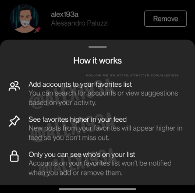 Imagen - Instagram te permitirá marcar como favoritos a quien sigues