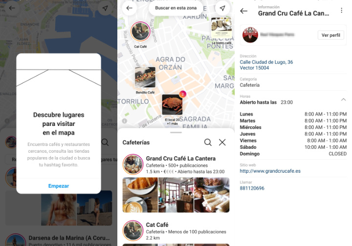 Imagen - Instagram añade el mapa de &quot;Populares cerca&quot;