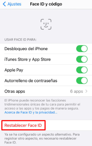 Imagen - Consejos para el error &quot;Face ID no está disponible&quot;