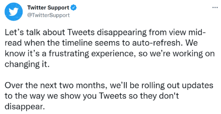 Imagen - Twitter hará que no pierdas un tweet que desaparece