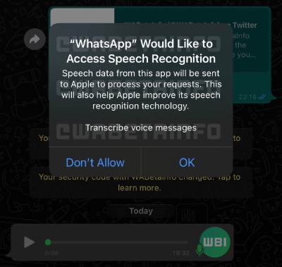Imagen - WhatsApp permitirá transcribir las notas de voz