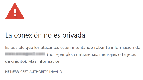 Imagen - &quot;La conexión no es privada&quot;: qué es y cómo solucionarlo