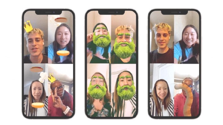 Imagen - Facebook mejora las videollamadas con filtros RA
