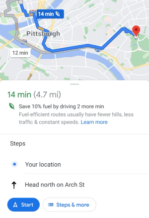 Imagen - Google Maps elegirá la ruta más ecológica
