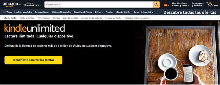Imagen - Oferta: Amazon Kindle Unlimited gratis por 2 meses