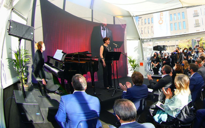 Imagen - Concierto sincronizado a distancia con el 5G de Orange