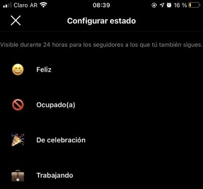 Imagen - Instagram ahora permite poner Estados