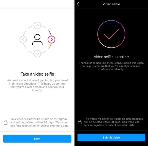 Imagen - Instagram te pedirá un vídeo selfie para verificar tu cuenta
