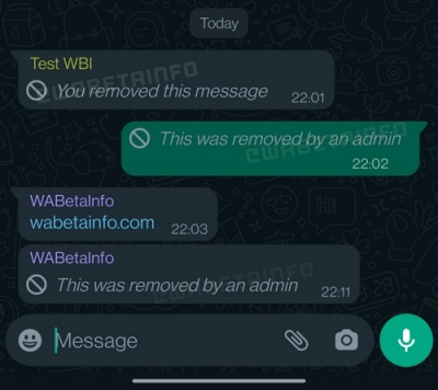 Imagen - WhatsApp: administradores de grupos podr&aacute;n borrar mensajes