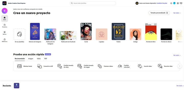 Imagen - Adobe Creative Cloud Express: prueba el Photoshop gratuito