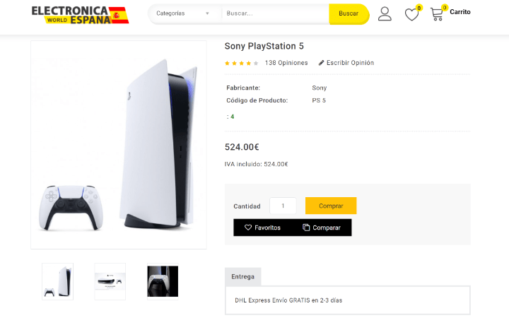 Imagen - Estas webs ofertan la consola PS5 pero son una estafa