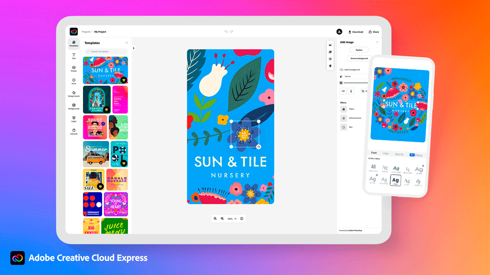 Imagen - Adobe Creative Cloud Express: prueba el Photoshop gratuito