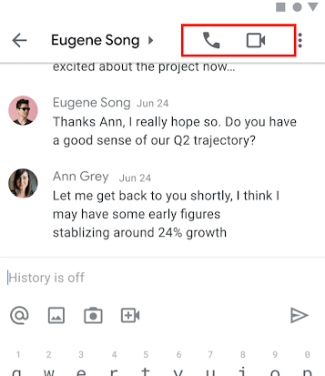 Imagen - Gmail ya deja iniciar videollamadas y llamadas desde su app